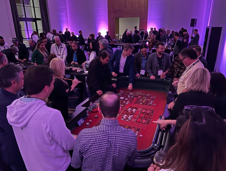 Corporate casino equipment rentals with premium tables, professional dealers, and customized setups for unforgettable business events and galas.